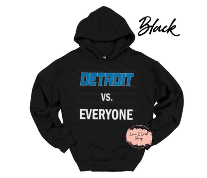 Detroit Lions vs Everyone Hoodie