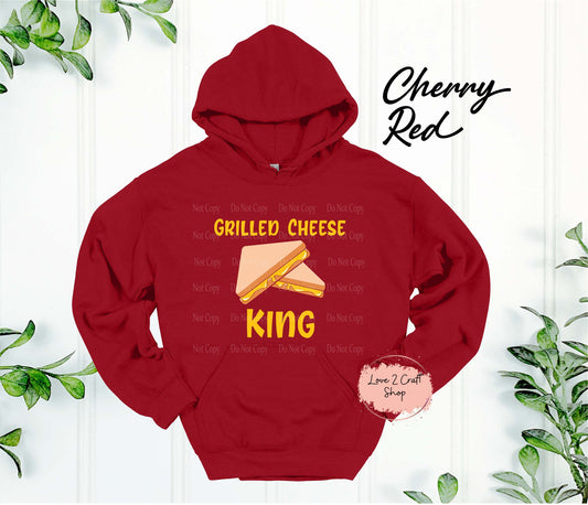 Grilled cheese king Hoodie