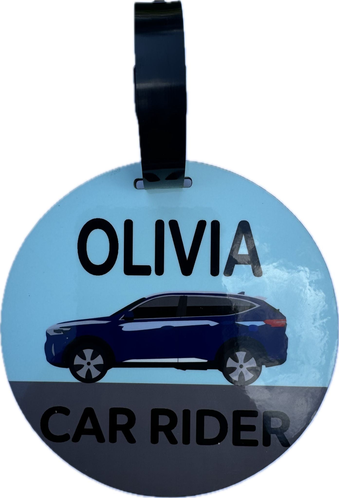 Personalized School Bag Tag for Bus, Rider or Walker students