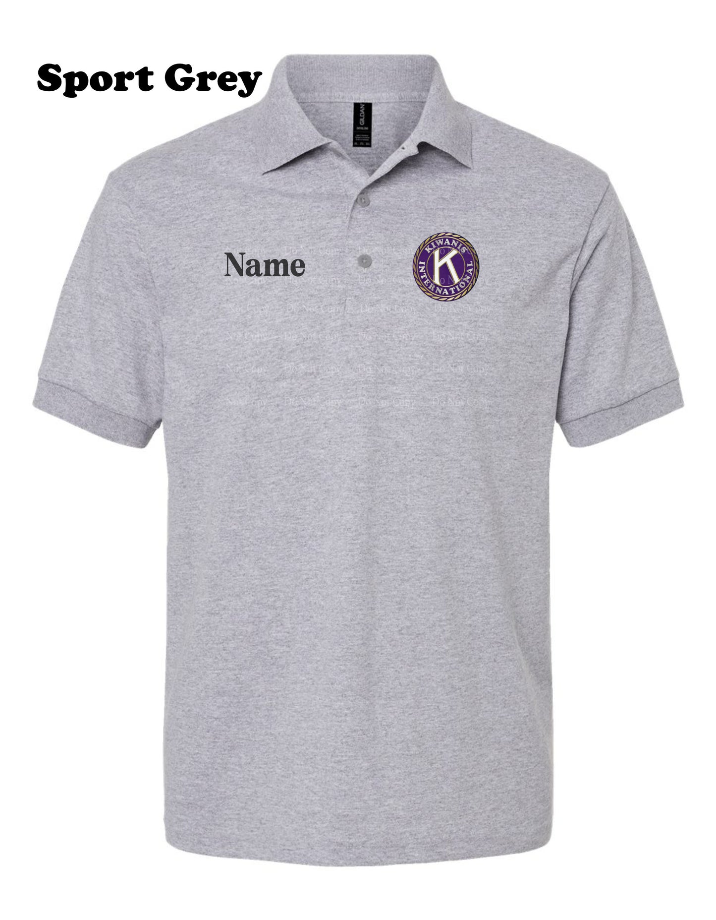 Kiwanis logo Polo shirt