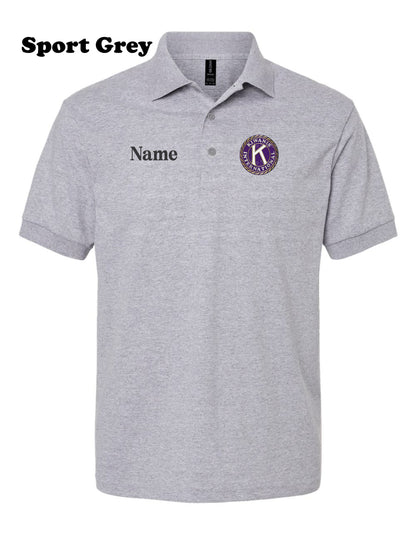 Kiwanis logo Polo shirt