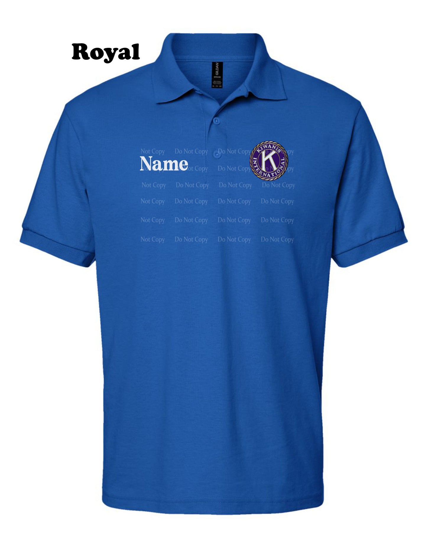 Kiwanis logo Polo shirt
