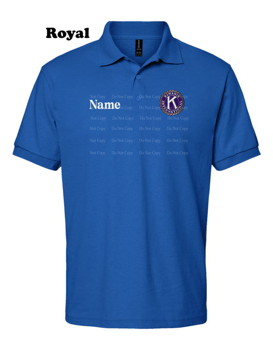 Kiwanis logo Polo shirt