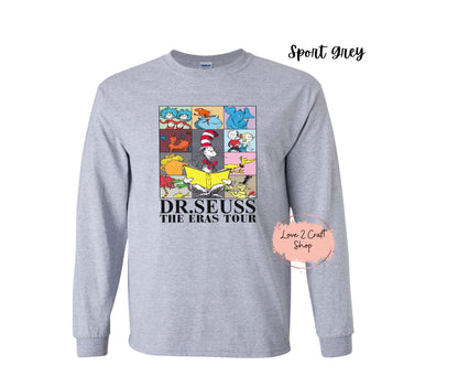 Dr Seuss Era - Cat in the Hat Long Sleeve