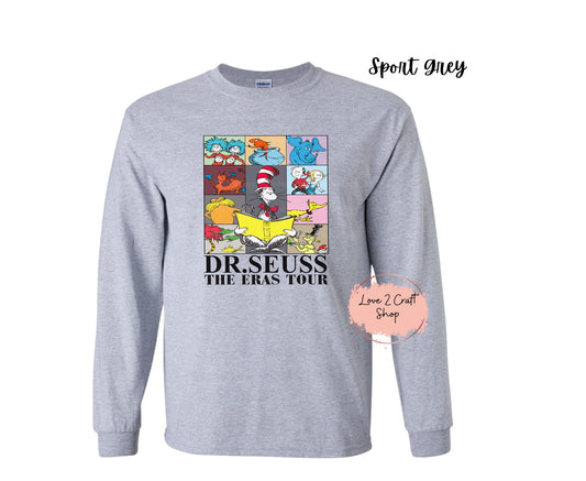 Dr Seuss Era - Cat in the Hat Long Sleeve