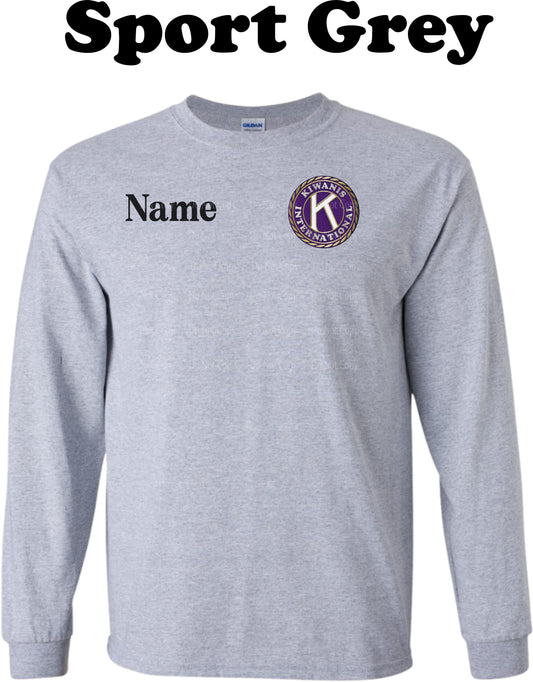 Kiwanis Logo with name Long Sleeve