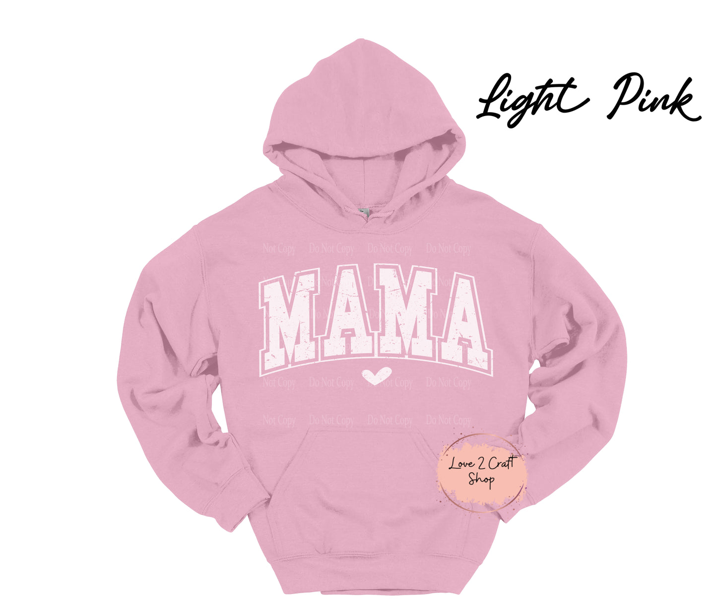 Mama with tiny heart Hoodie