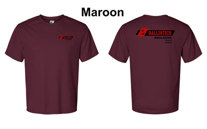 Custom Business logo Performance 100% polyester Moisture-Wicking tee