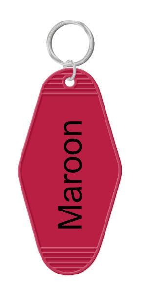 Motel Key Chain Maroon_8d0c93cd-a262-4542-b676-5c7ee9a16b04