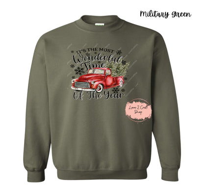 It's the most wonderful time of the Year crewneck Sweatshirt