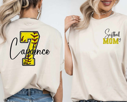 Softball Mom/Dad t-shirt