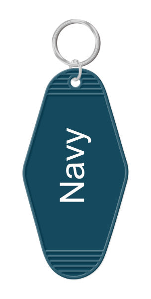Motel Key Chain Navy