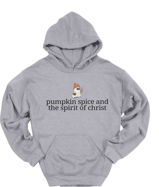 Pumpkin Spice and the Spirit of Jesus Christ Hoodie