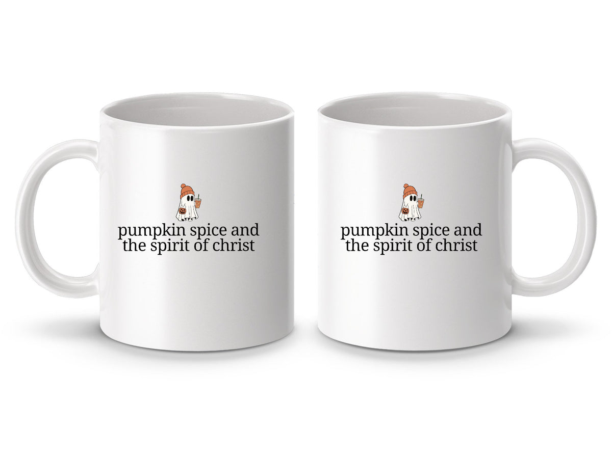 Pumpkin Spice and the Spirit of Christ Mug 1