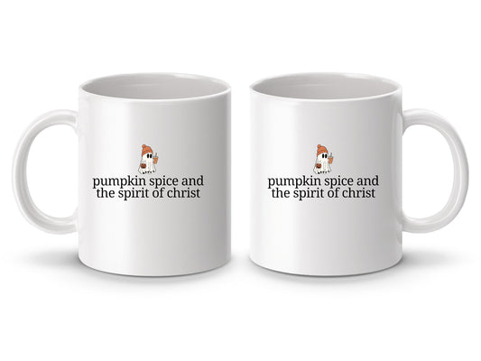 Pumpkin Spice and the Spirit of Christ Mug 1