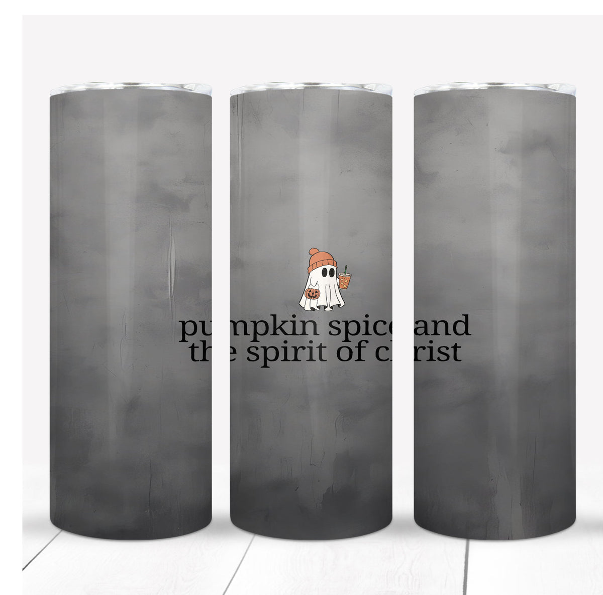 Pumpkin Spice ghost Tumbler