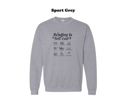Reading is Self Care - Crewneck