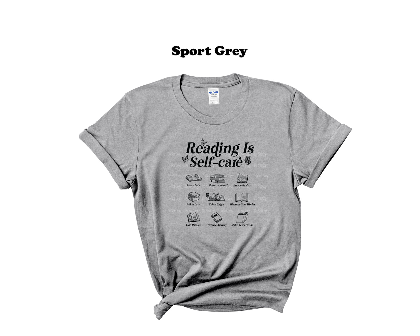Reading is Self Care tee