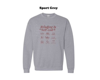 Reading is Self Care - Crewneck