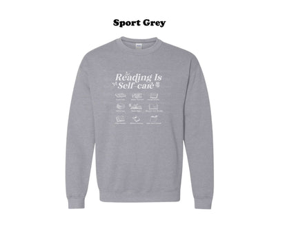 Reading is Self Care - Crewneck