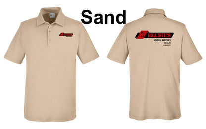 Custom Business logo Polo Dry blend Jersey Shirt 50/50 Poly/Cotton