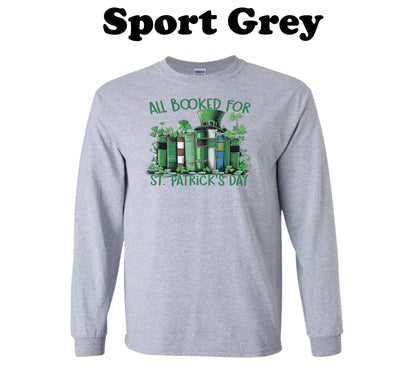 All Booked for St. Patrick's Day Long Sleeve
