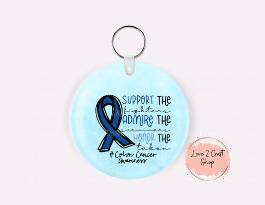 Support Admire Honor Key chain