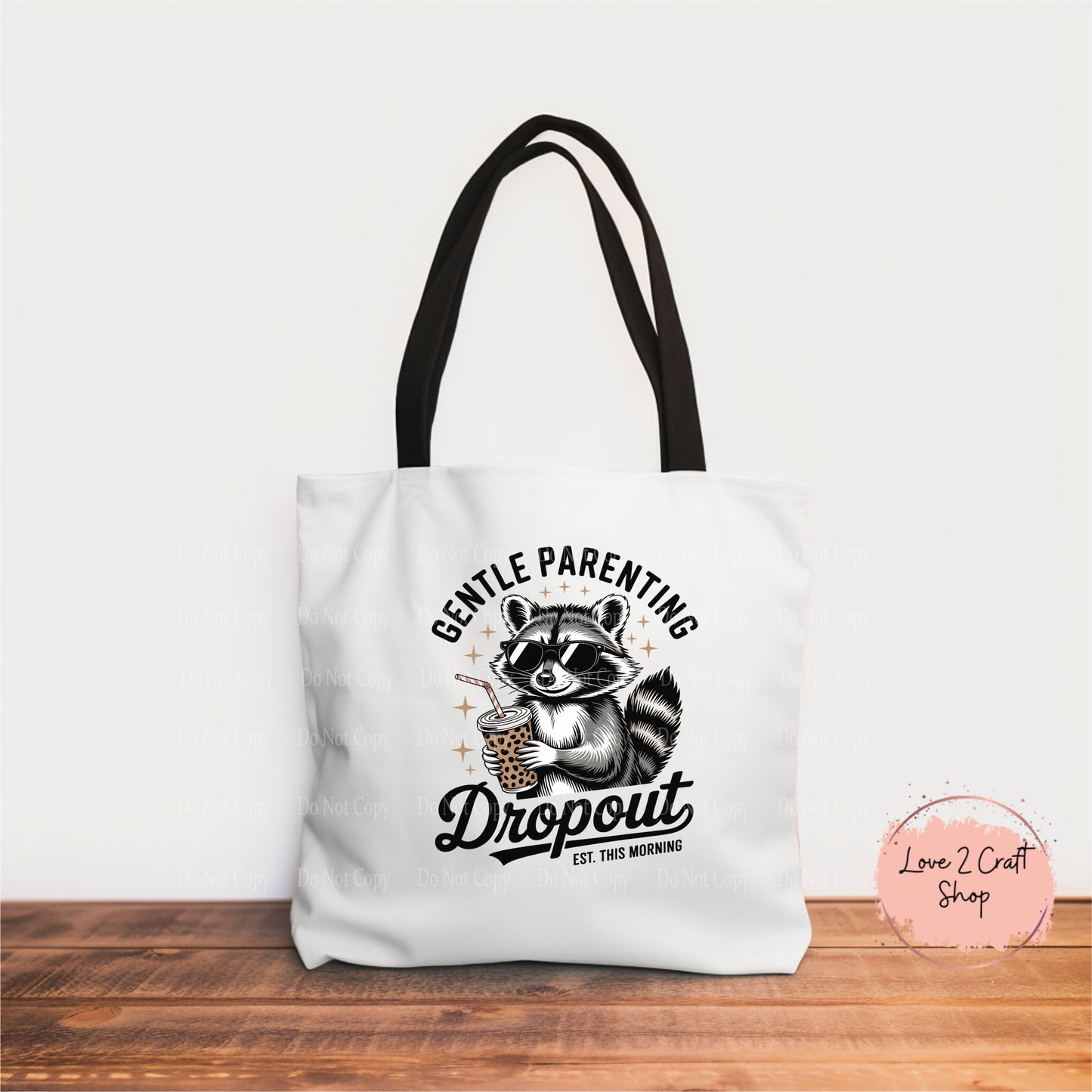 Raccoon Gentle Parenting Tote