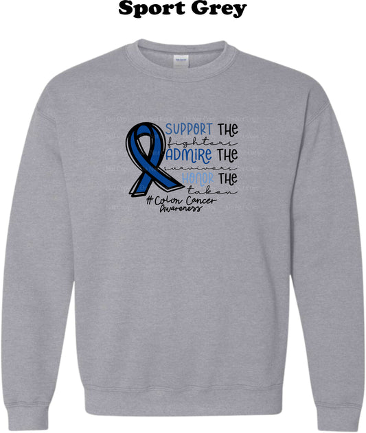 Support Admire Honor Crewneck