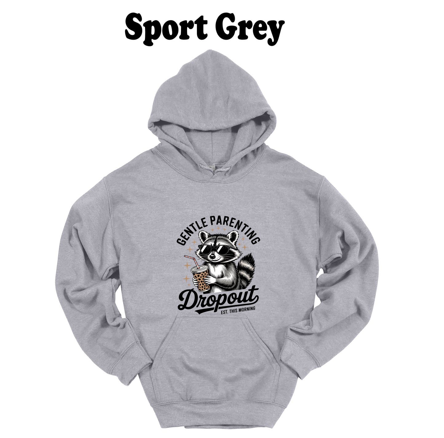 Raccoon Gentle Parenting Hoodie