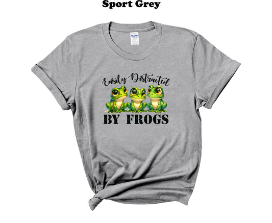 Easily distracted by Frogs T-Shirt