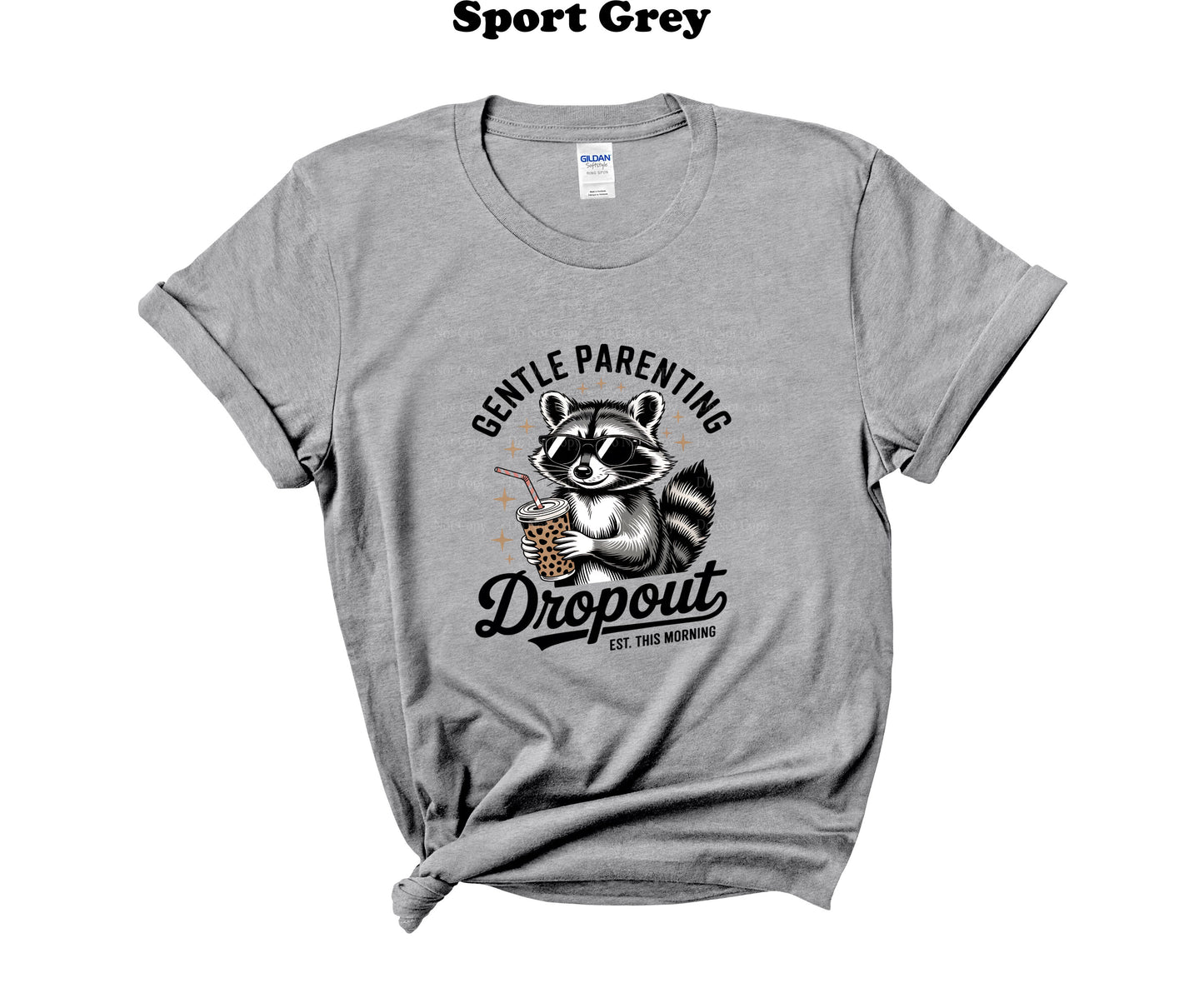 Raccoon Gentle Parenting T-Shirt