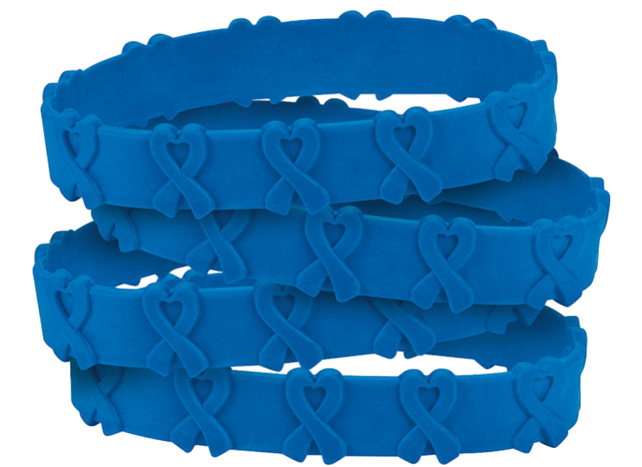 Colon Cancer Awareness Ribbon Bracelets - 3 different styles