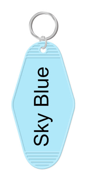 Motel Key Chain SkyBlue