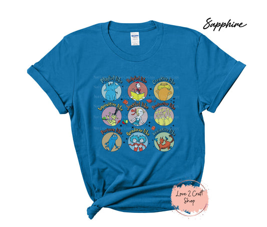 Be Payful, Helpful, creative, Inquisitive, Jestful, Protector, Purious, Guardian, Protective like Cat in the Hat T-Shirt