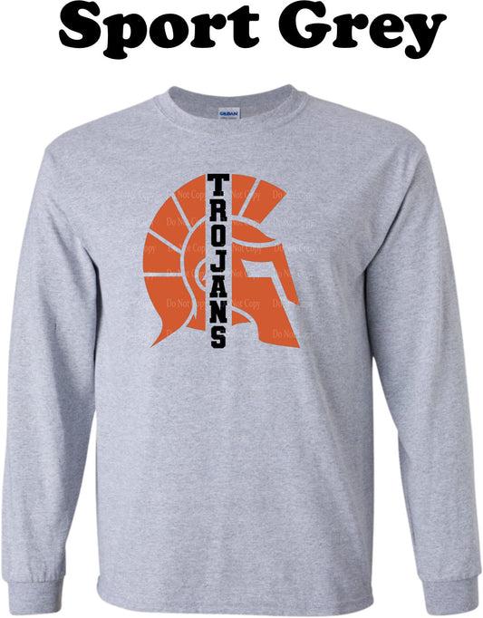 Trojans Split Logo Long sleeve