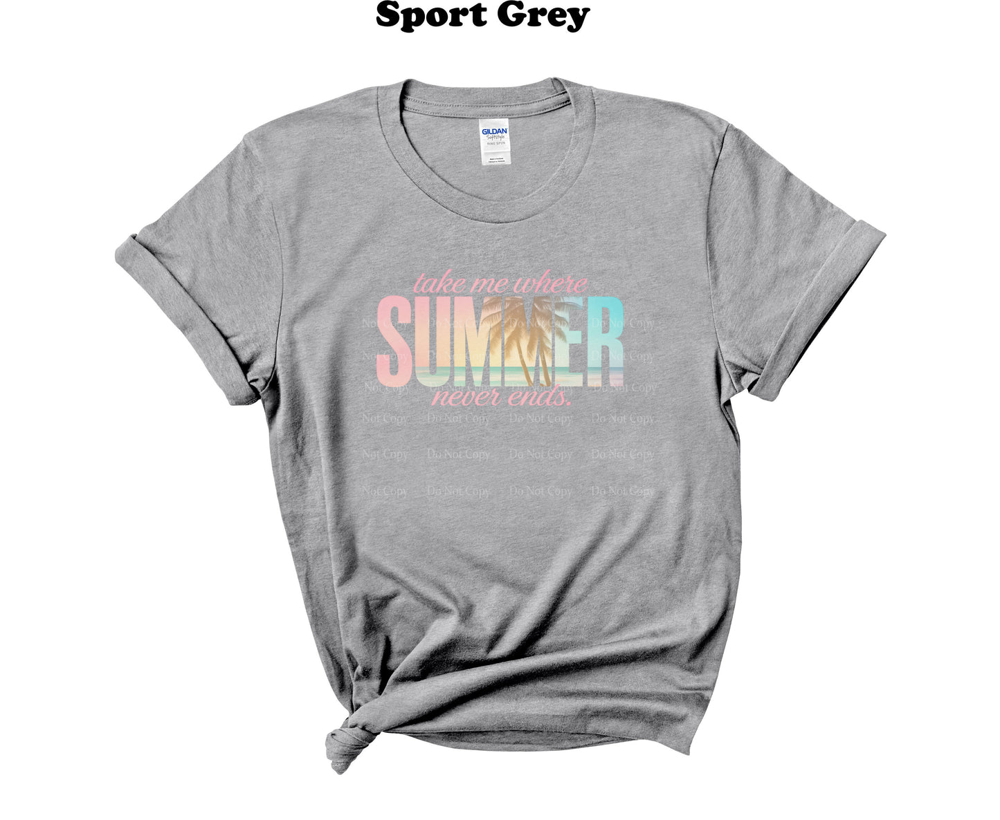 Take me where Summer never ends tee