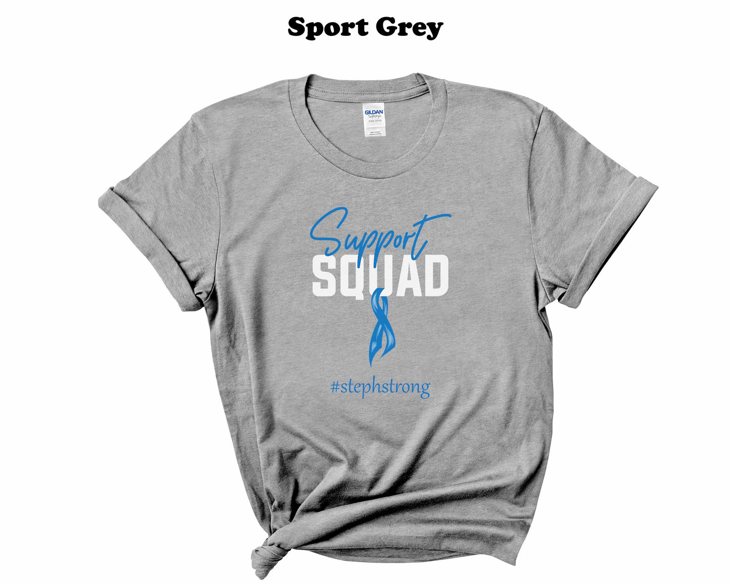 Colon Cancer Support Squad Tee