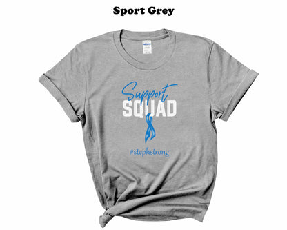 Colon Cancer Support Squad Tee