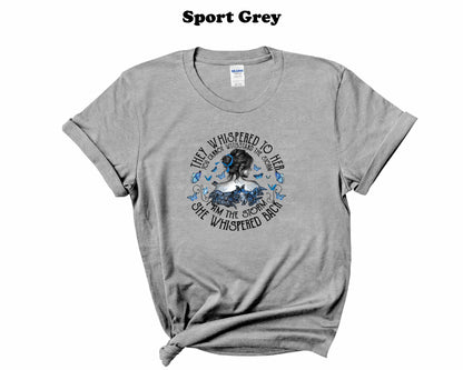 Colon Cancer They whispered to her, You cannot withstand the storm Tee