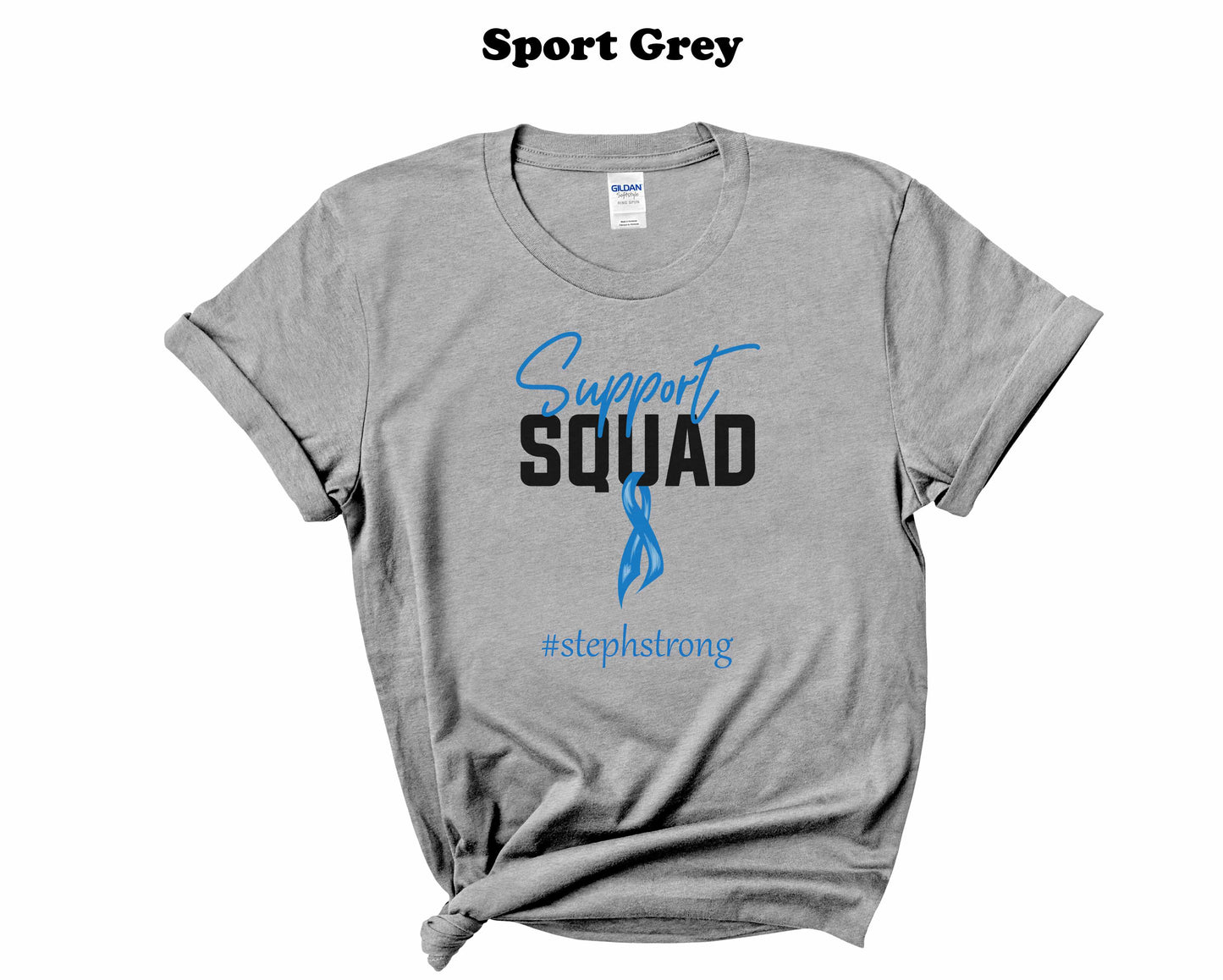 Colon Cancer Support Squad Tee