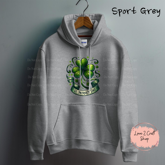 Four leaf Clover St. Patrick’s Day Hoodie