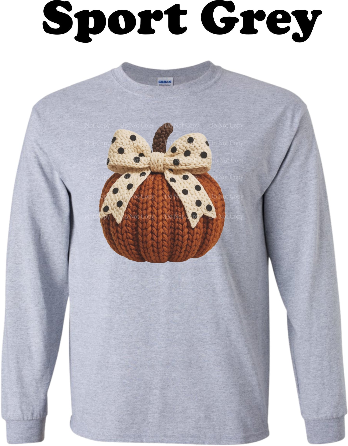 Crochet Pumpkin Long Sleeve