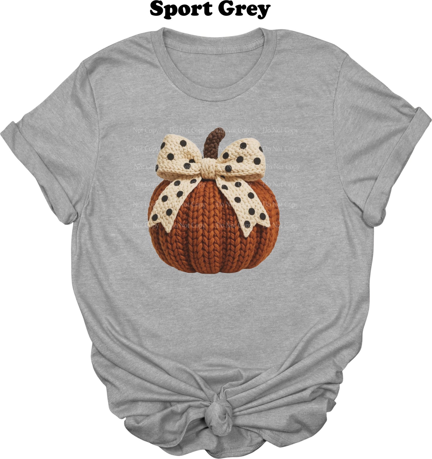 Crochet Pumpkin Tee