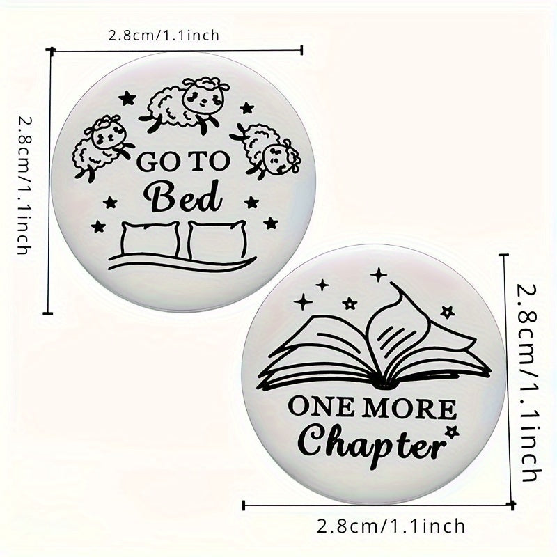 One More chapter or go to bed  - sheep flip coin