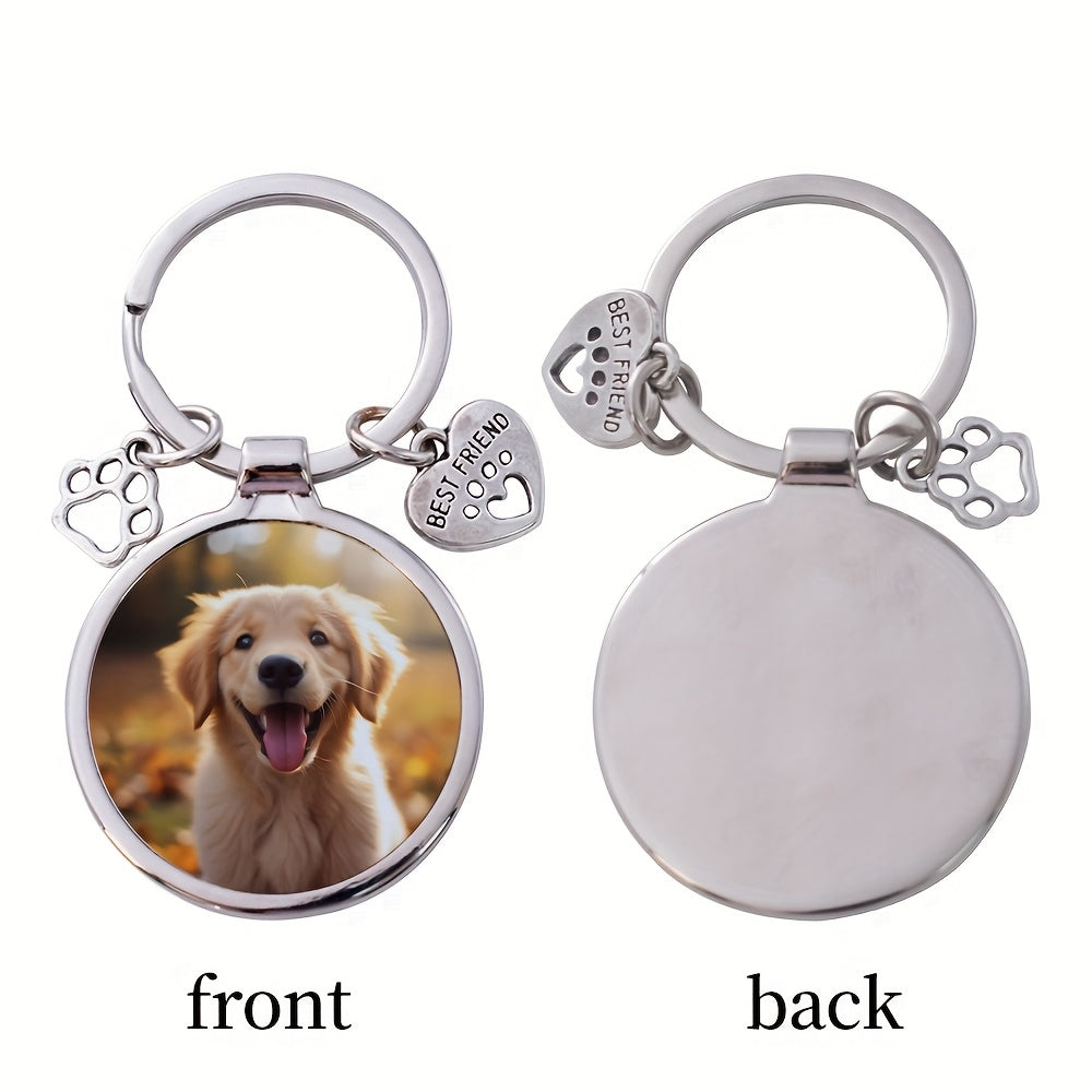 Personalized Pet Photo Key Chain