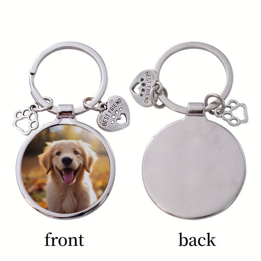 Personalized Pet Photo Key Chain