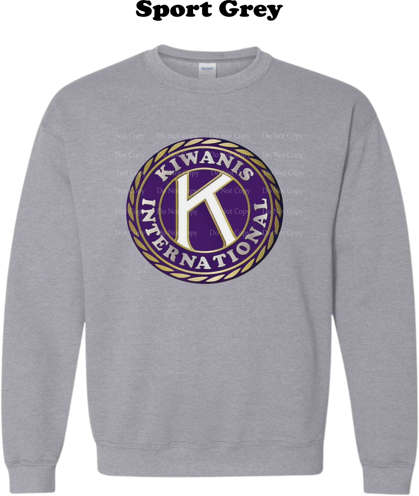 Kiwanis Logo Crew Sweatshirt