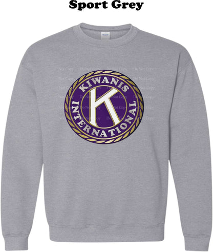 Kiwanis Logo Crew Sweatshirt