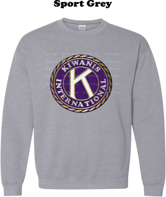 Kiwanis Logo Crew Sweatshirt